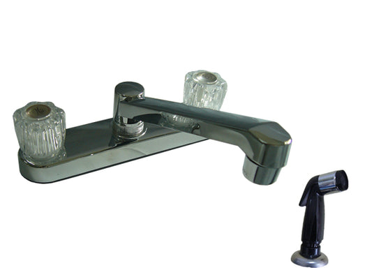 8" Kitchen Faucet With Spray