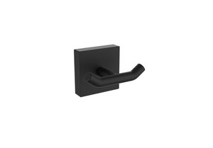 Matte Black Robe Hook - Harvel Collection