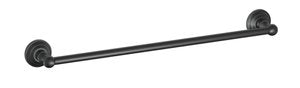 Matte Black 24” Towel Bar - Behel Collection