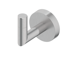 Brushed Nickel Robe Hook - Singleton Collection