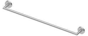 Brushed Nickel 24” Towel Bar - Singleton Collection