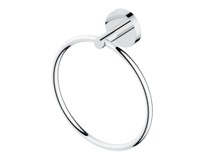 Chrome Towel Ring - Singleton Collection