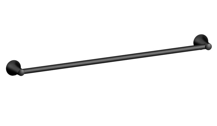 Matte Black 24” Towel Bar - Bailey Collection