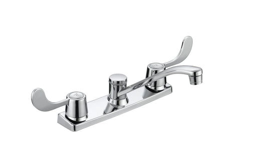 8" Kit. Faucet w/ADA Hdls Chrome