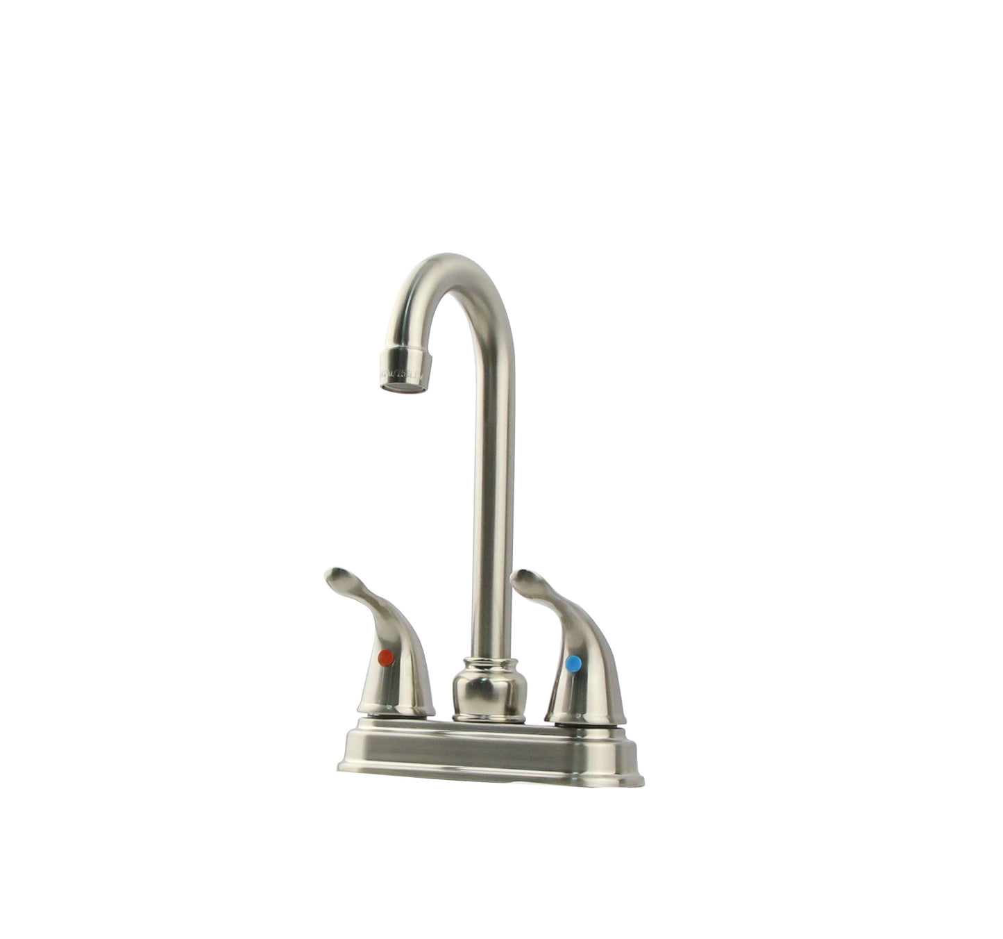 4" Bar Faucet, Metal Handles