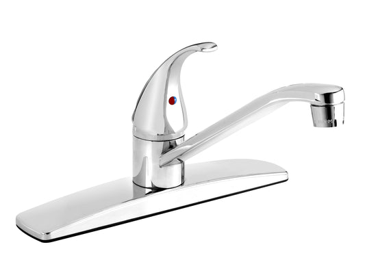 8" Kitchen Faucet, Single Blade Control