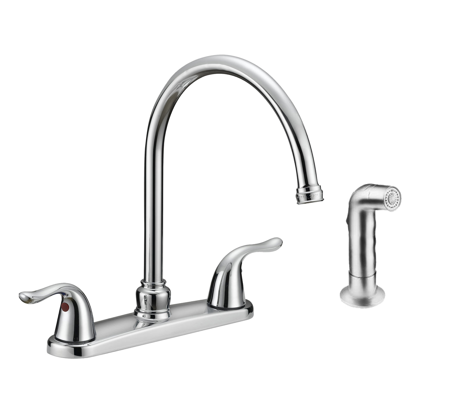 Kitchen Faucet, Goose Neck Spout