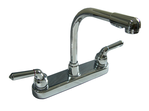 8" Goose Neck Kitchen Faucet