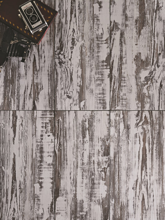 PT-270-9    Weathered Painted Grey Rustic